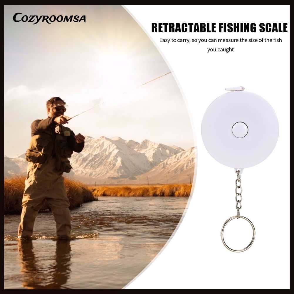 Thước Dây Câu Cá 1.5m Bằng Nhựa PVC Chống Thấm Nước Chuyên Dụng