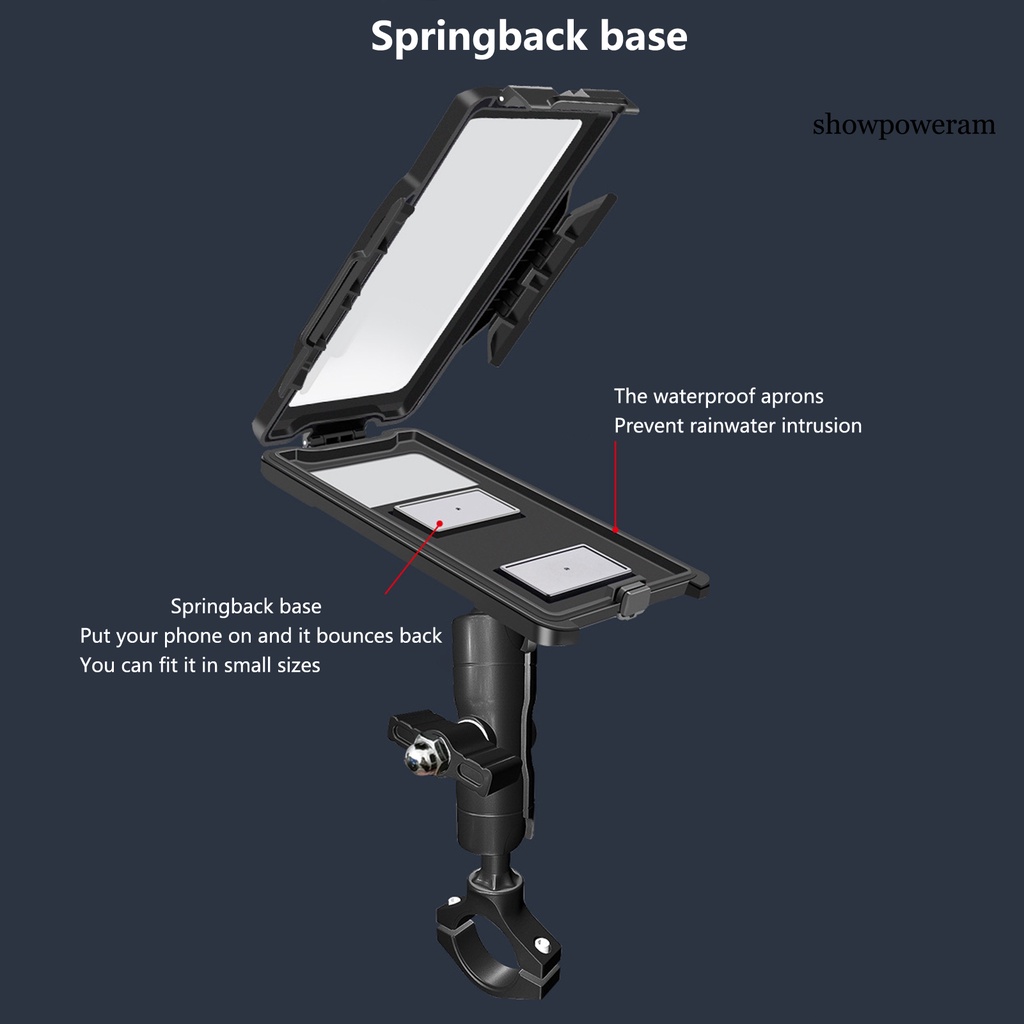 Giá Đỡ Điện Thoại Chống Nước SP-PLUS17 Thông Dụng Cho Xe Đạp