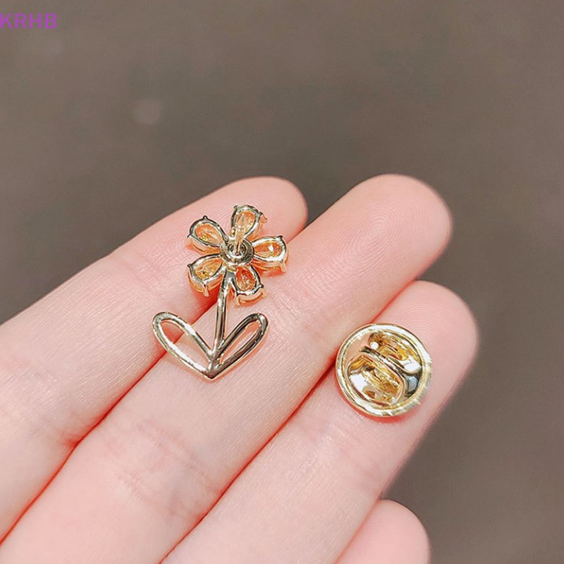 Ghim Cài Áo Hình Đôi Cánh Bằng Kim Loại Chống Chói Thời Trang Cho Nữ Mới