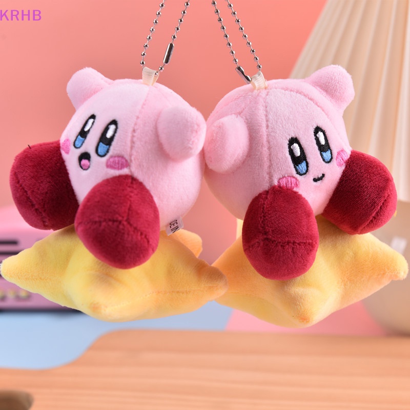Móc Khóa Nhồi Bông Hình Ngôi Sao Kirby Dễ Thương Mới