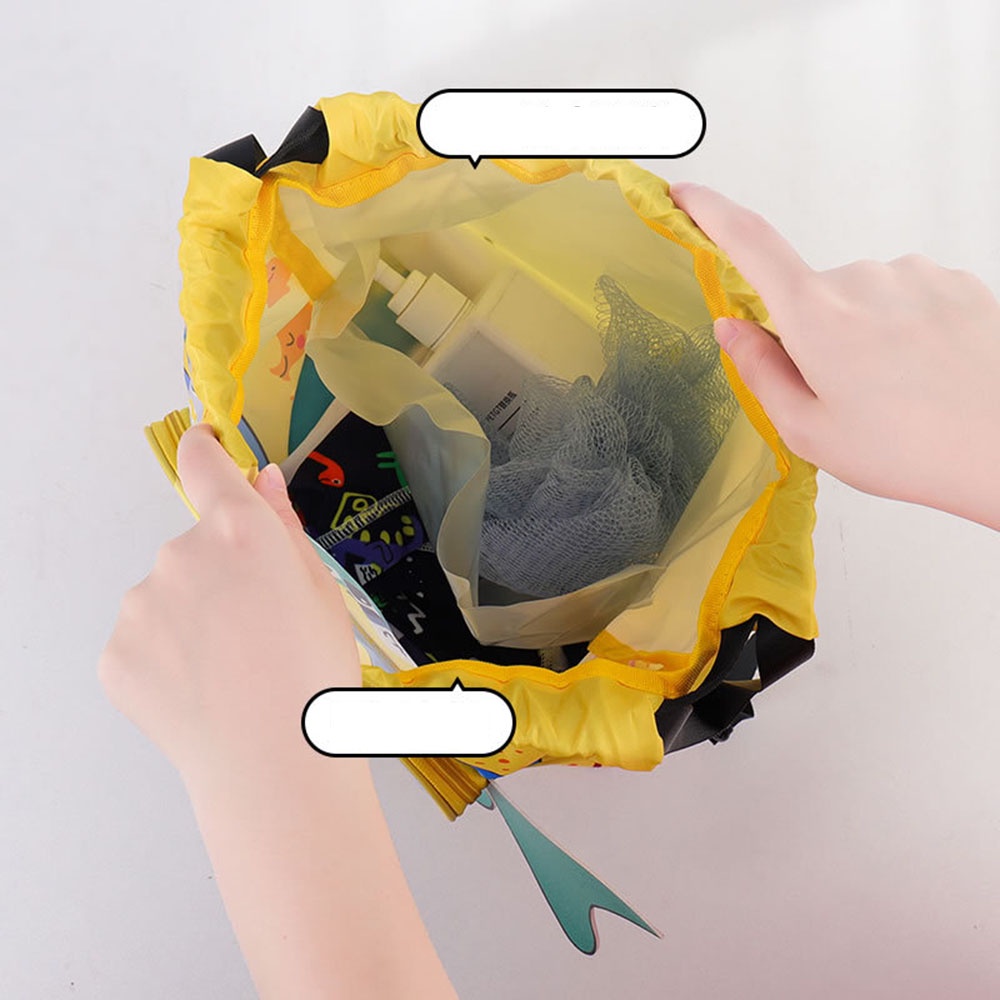 Túi Đựng Đồ Bơi Chống Thấm Nước Họa Tiết Hoạt Hình Dễ Thương Cho Bé