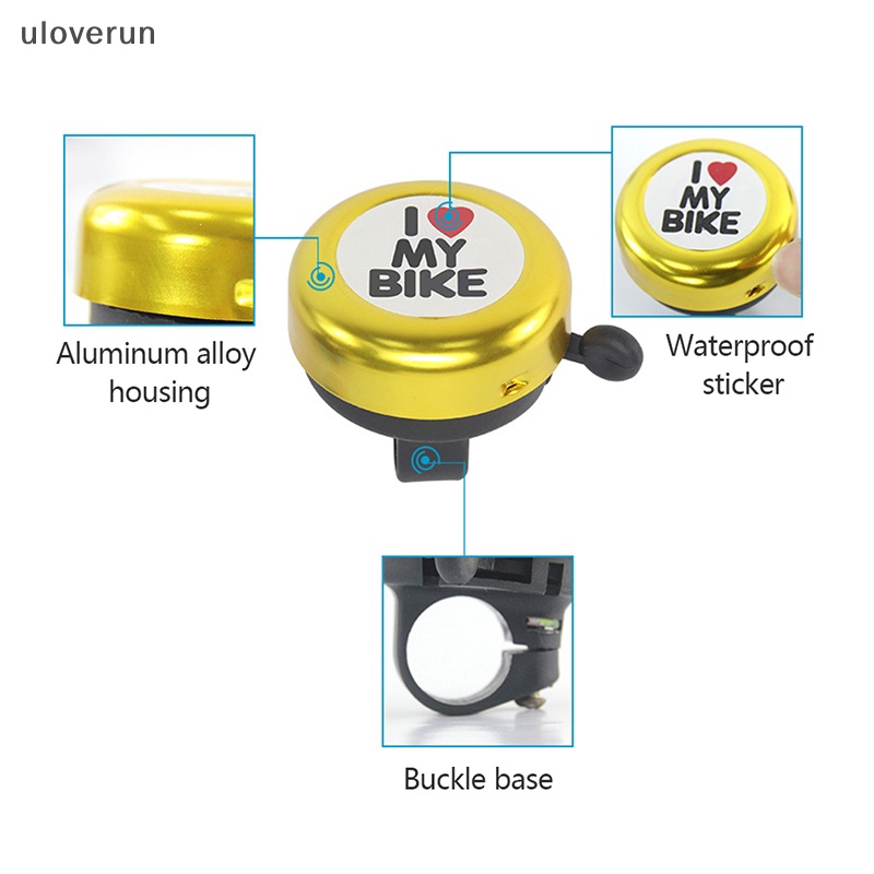 Chuông Cảnh Báo Gắn Tay Lái Xe Đạp 6 Màu Tùy Chọn