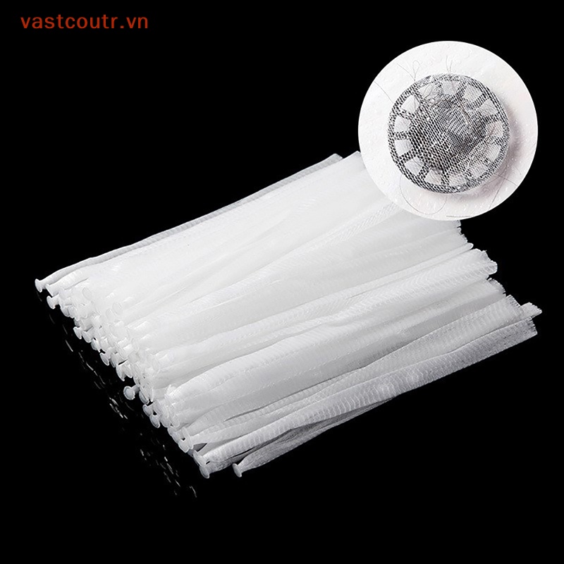 Set 100 Túi Lưới Lọc Rác Cho Cống Thoát Nước Nhà Tắm Tiện Dụng
