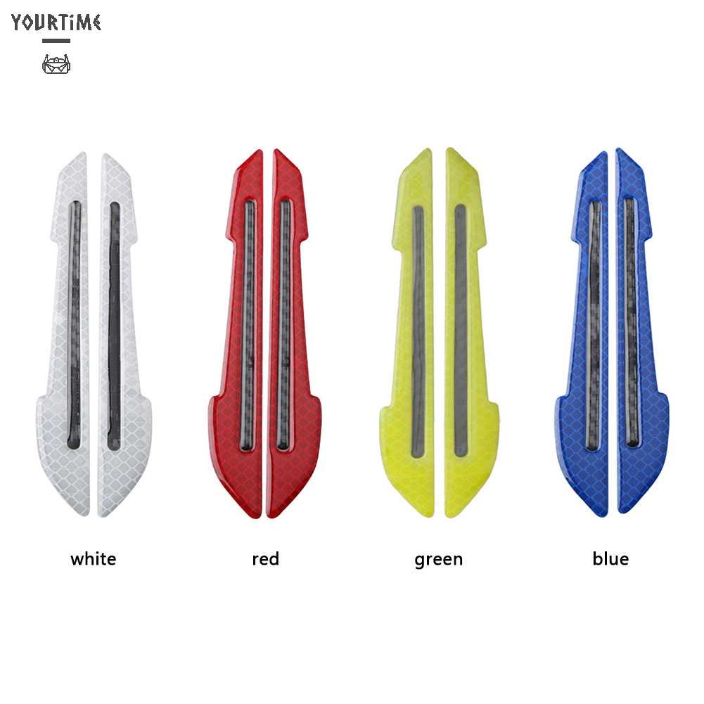 Bộ 2 Miếng Dán Phản Quang Cảnh Báo An Toàn Cho Gương Chiếu Hậu Xe Hơi