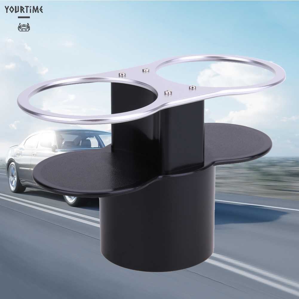 Giá Đỡ Cốc Uống Nước Tự Động Hai Lỗ Cho Xe Hơi