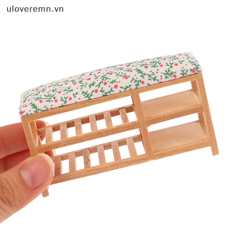 Mô Hình Kệ Để Giày / Ghế Sô Pha Tỉ Lệ 1: 12 Trang Trí Nhà Búp Bê