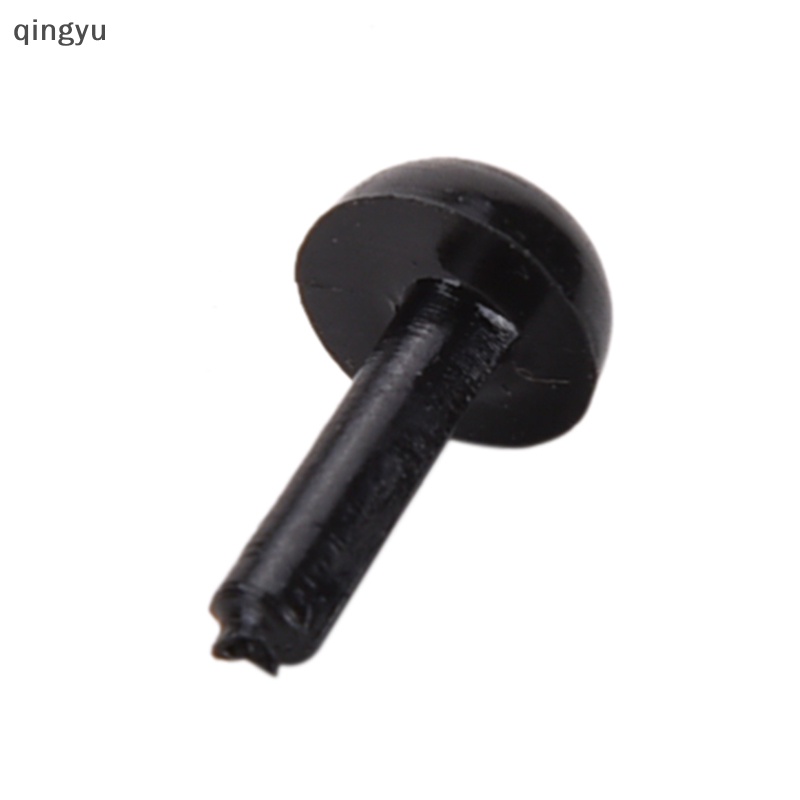 Bộ 100 Mắt Nhựa Màu Đen 4 Kích Cỡ Cho Búp Bê / Thú Nhồi Bông DIY