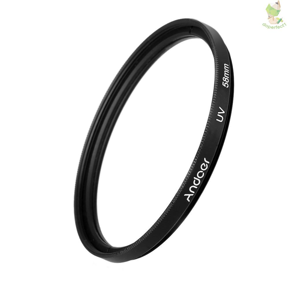Andoer 58mm UV Ultra-Violet Filter Lens Protector for   DSLR Camera   Came-6.5