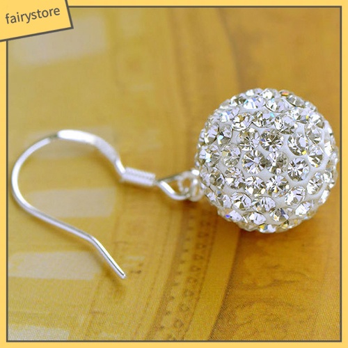 Bông Tai Mạ Bạc Mềm Mại Thời Trang Dành Cho Nữ