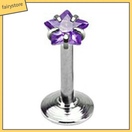 [FRO] Khuyên Xỏ Sụn Tai Hình Ngôi Sao Năm Cánh Quyến Rũ Cho Nữ