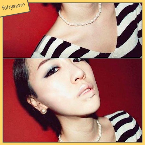 12 Đôi Bông Tai Ngọc Trai Giả Thời Trang Cho Nữ