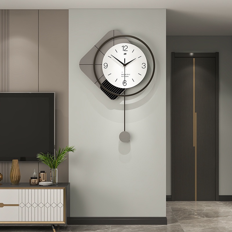Đồng hồ treo tường LEBI thiết kế đơn giản hiện đại trang trí phòng khách nhà hàng