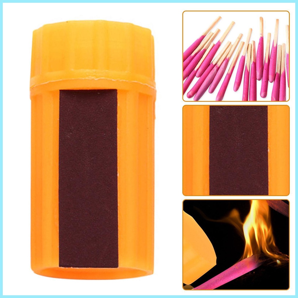 Bộ 20 Dụng Cụ Đánh Lửa Chống Gió Chống Nước Kèm Hộp Đựng