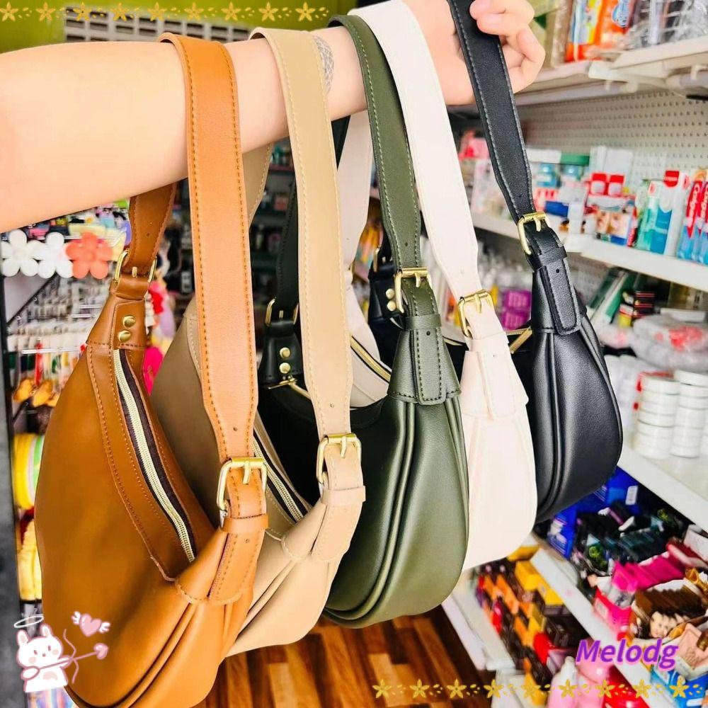 Túi Đeo Vai / Xách Tay / Đeo Chéo Màu Trơn Thời Trang Mới