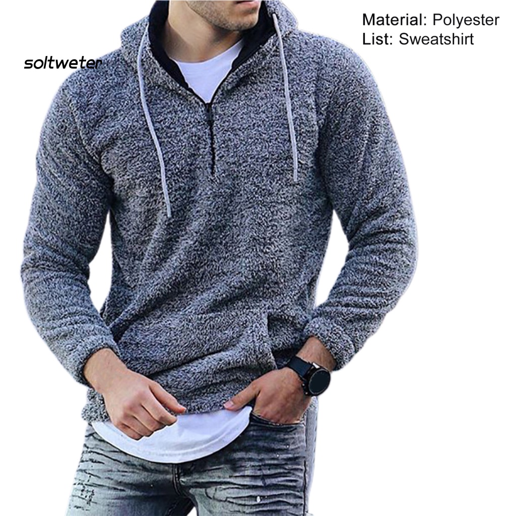 Áo Hoodie Polyester Mềm Mại Thời Trang Mùa Thu Cho Nam