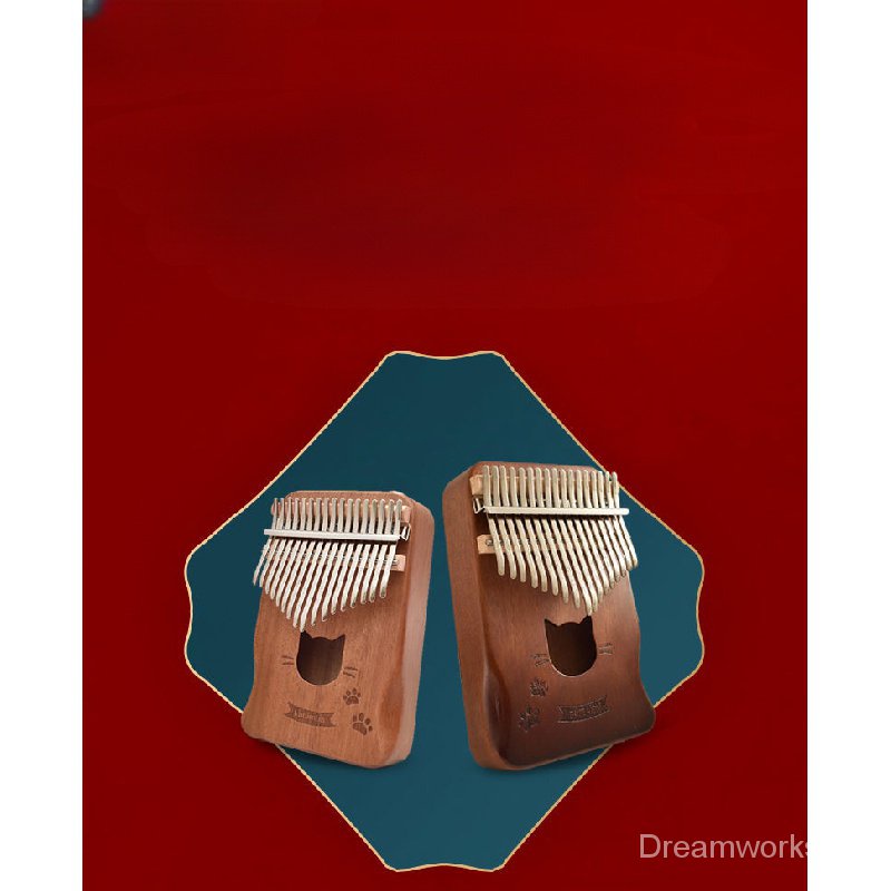 Đàn Piano kalimba 21 Phím 17 Tông Thiết Kế Di Động Cho Người Mới Bắt Đầu