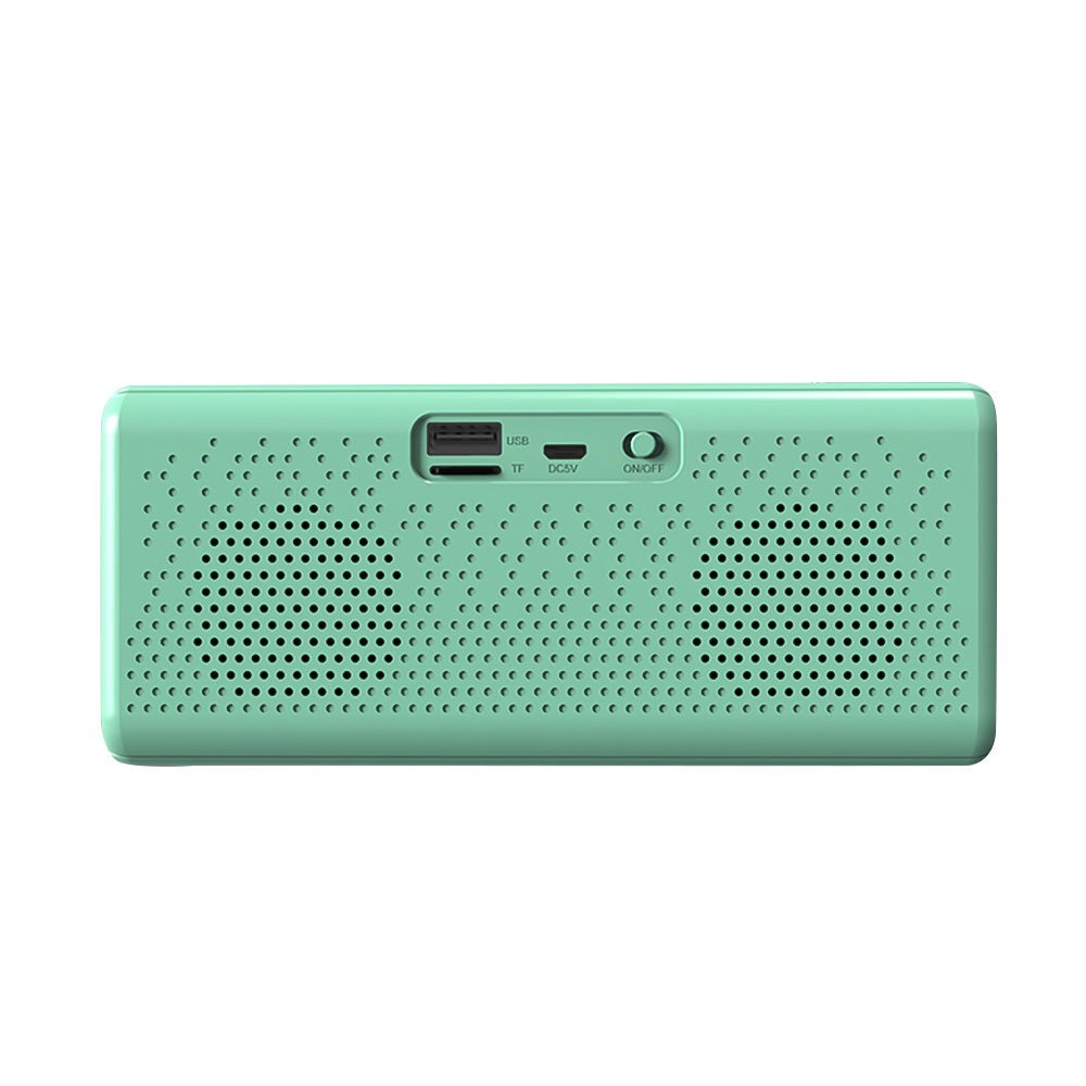 Loa Bluetooth Không Dây Âm Thanh Siêu Trầm 3D Hỗ Trợ Thẻ TF / Đài FM Và Phụ Kiện Đen