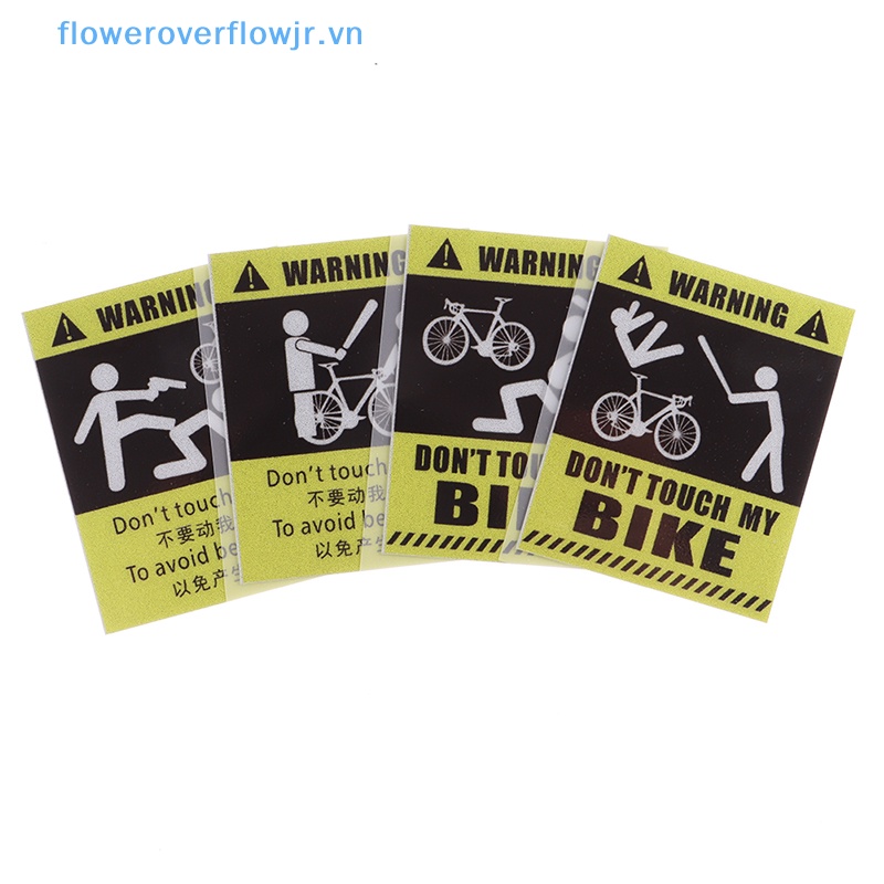 2 Sticker 3D Dán Khung Xe Đạp MTB Chống Trầy Bảo Vệ Tiện Dụng