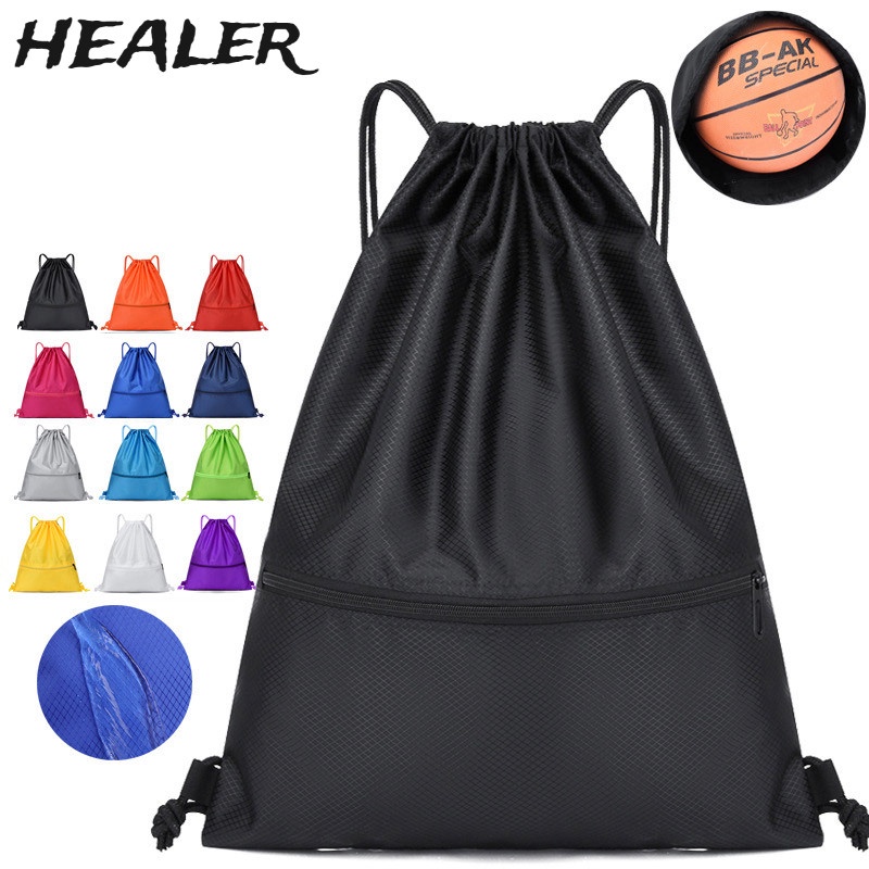 Túi Dây Rút Đựng Bóng Rổ Bằng Vải Oxford Siêu Nhẹ Tiện Dụng Cho Nam