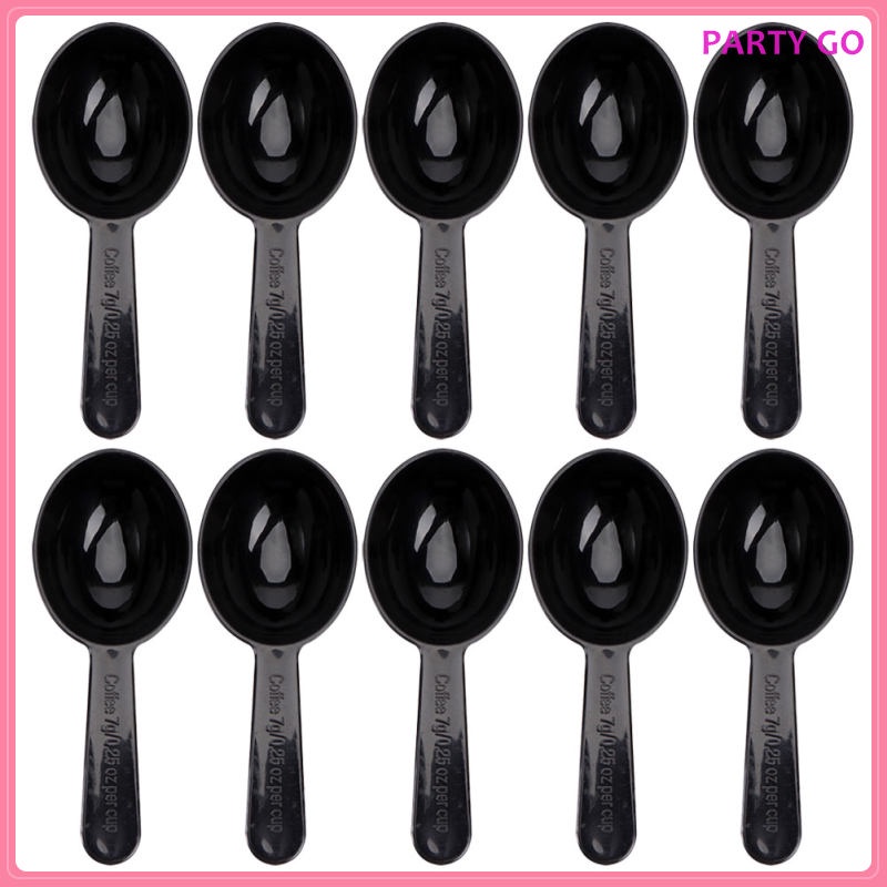 Set 10 Muỗng Đo Lường Mini Bằng Nhựa Pp Tiện Dụng