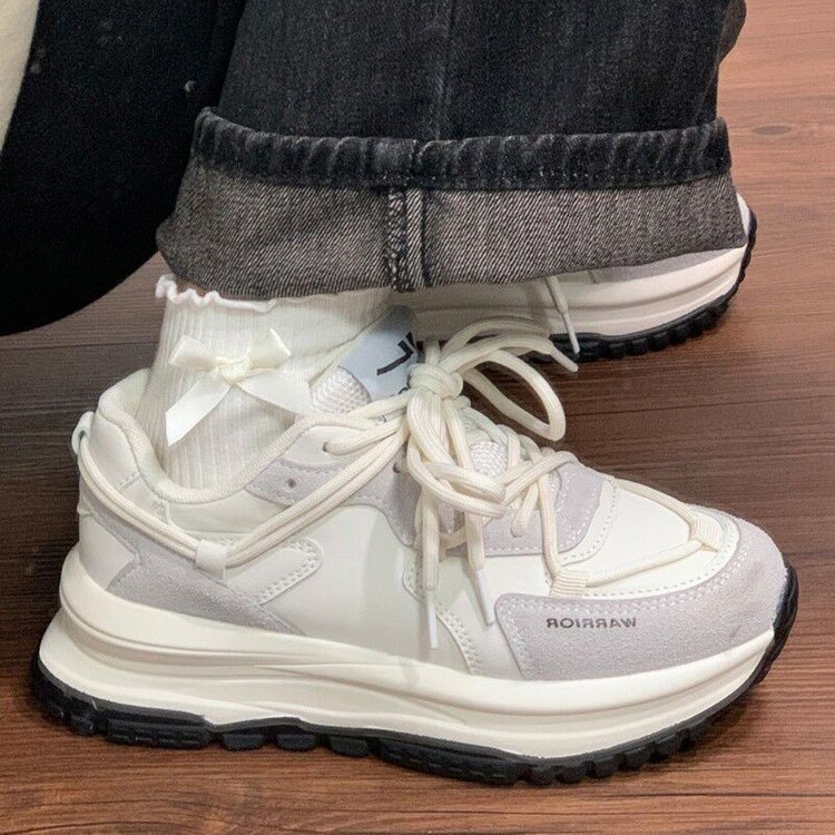 Giày Thể Thao Đế Dày Thời Trang Xuân Thu Phong Cách retro Mới