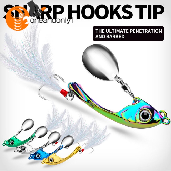 Mồi Câu Cá Giả Bằng Kim Loại 9g / 13g / 17g