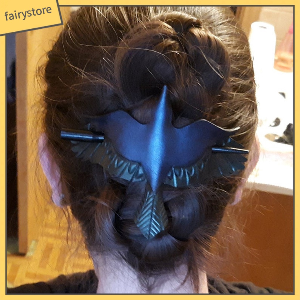 Kẹp Tóc Nhựa Hình Đầu Lâu Kinh Dị Phong Cách Retro