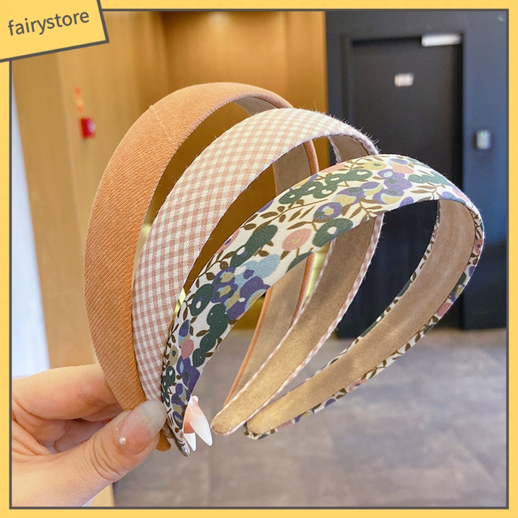 Bộ 3 Kẹp Tóc Chống Trượt Màu Trơn In Họa Tiết Hoa Xinh Xắn Dùng Hàng Ngày