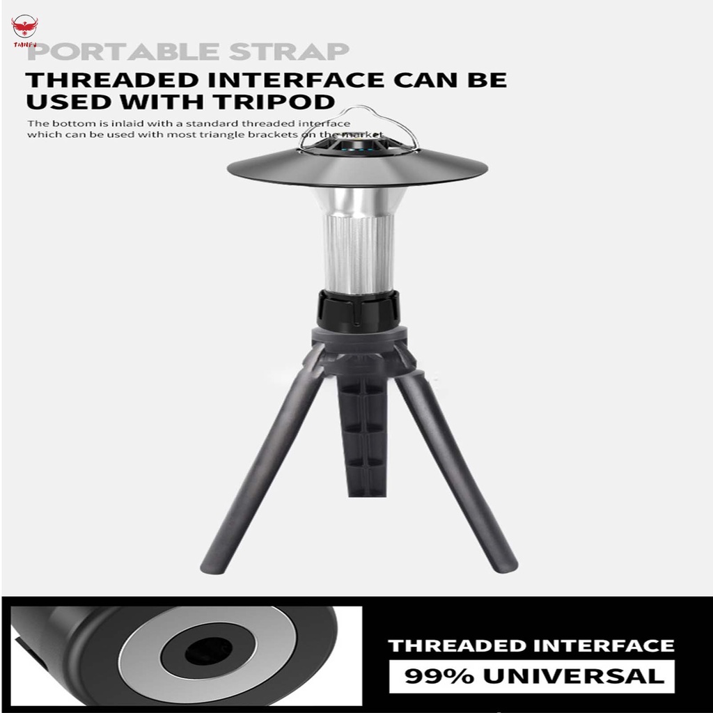 Đèn Cắm Trại Ngoài Trời Sạc Cổng USB Tiện Dụng Và Bền