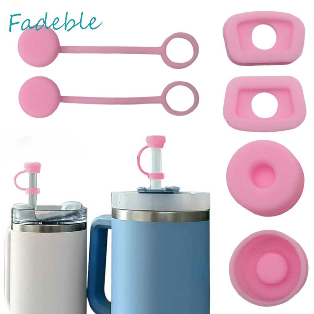 Bộ 6 Nắp Đậy Cốc Nước Bằng Silicone Chống Tràn Tiện Dụng