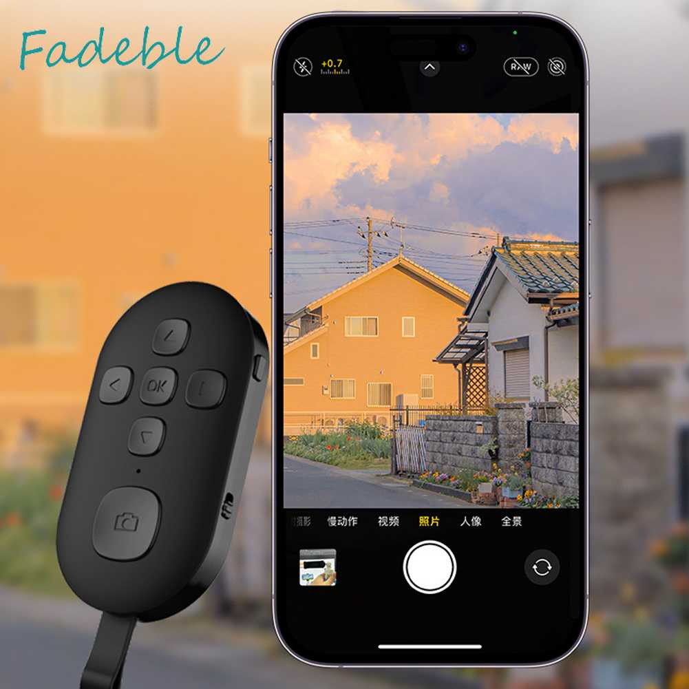 Điều Khiển Từ Xa Không Dây 7 Phím Bluetooth 5.0 Cho IOS / Android