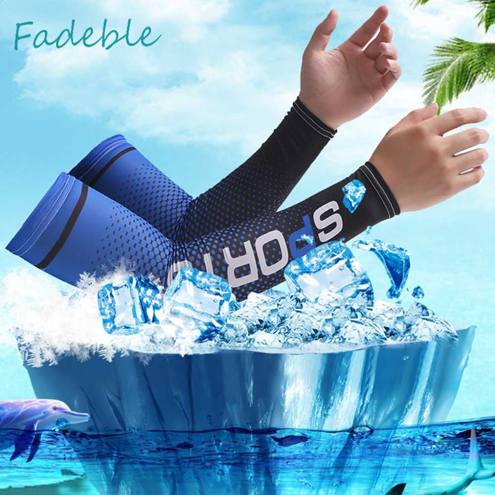 1 Cặp Vỏ Bọc Tay Áo Chống Nắng Dùng Chạy Xe Đạp Tiện Dụng