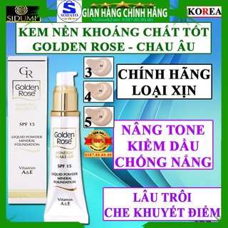 Kem nền kiềm dầu lâu trôi chống nắng tốt chính hãng Golden rose kem nền che khuyết điểm nâng tone da BB cream thổ nhĩ kỳ