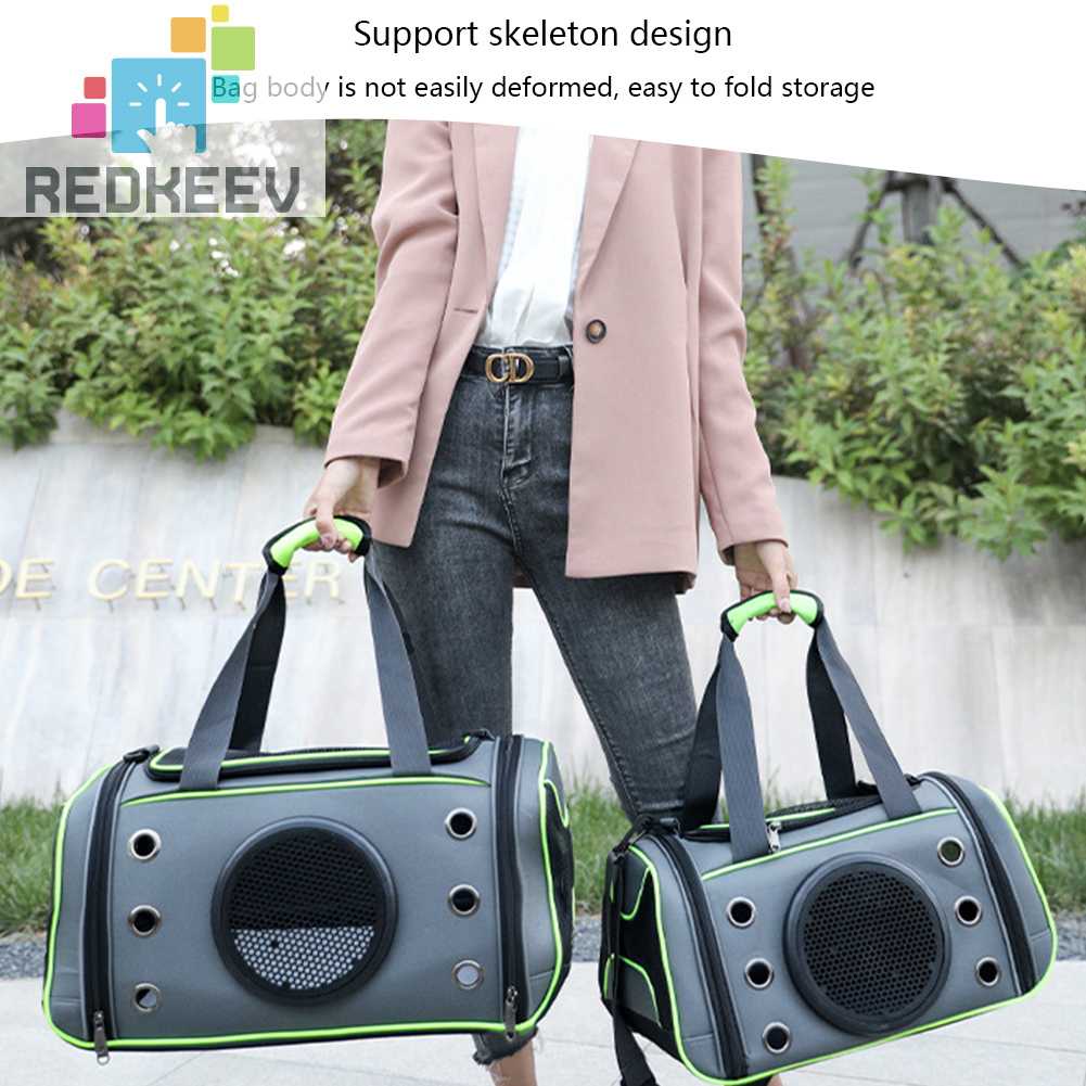 Túi Xách Du Lịch Thoáng Khí Gấp Được Cho Thú Cưng