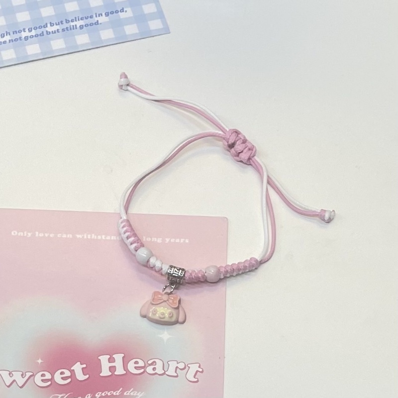 Cartoon, Anime, Sophomore Dog Bracelet, Girl's New Knitted Fur Face, Cute Kitten, Best Friend Gift, Fashion Accessory