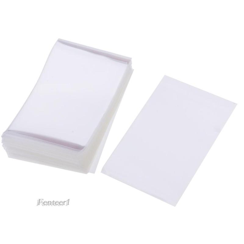 Set 100 Túi Đựng Thẻ Ngân Hàng Trong Suốt Kích Thước 60x90mm 60x90mm