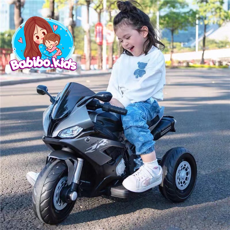 Xe Máy Điện Trẻ Em, Xe máy điện cho bé có chân ga