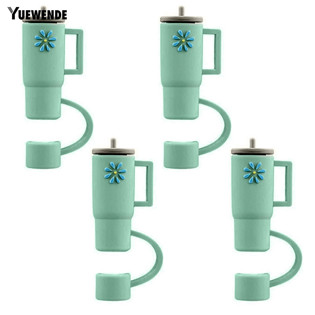 Bộ 4 Ống Hút Mềm Chống Tràn Dùng Cho Các Bữa Tiệc