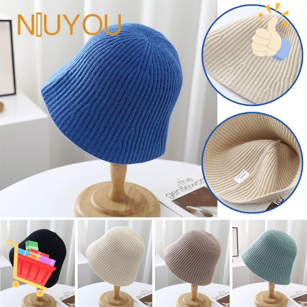 Mũ Bucket Thiết Kế Mới Giữ Ấm Cao Cấp Thời Trang Mùa Đông Dành Cho Nữ