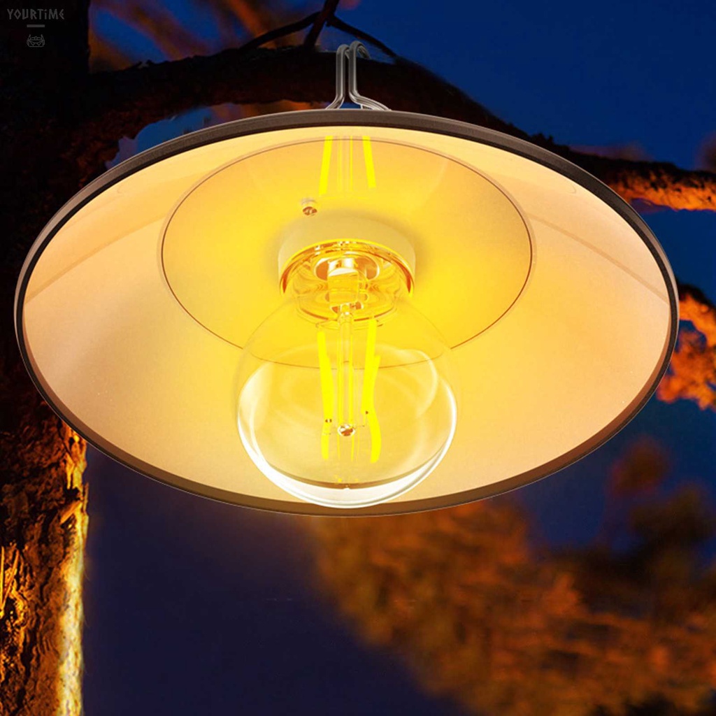 Đèn Sạc USB Chống Thấm Nước Kèm Móc Treo Tiện Dụng Mang Theo Cắm Trại