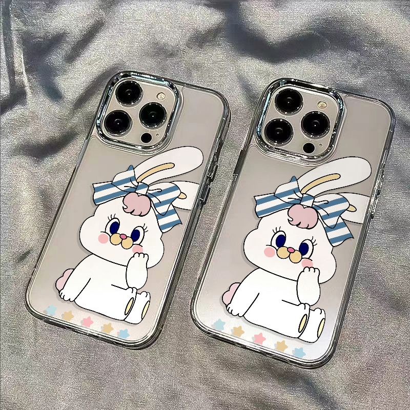 ✅Ốp Điện Thoại Mềm Đơn Giản Chống Sốc Cho Iphone1 13 7plus 14proins max / Bunny 11 8 6AYN