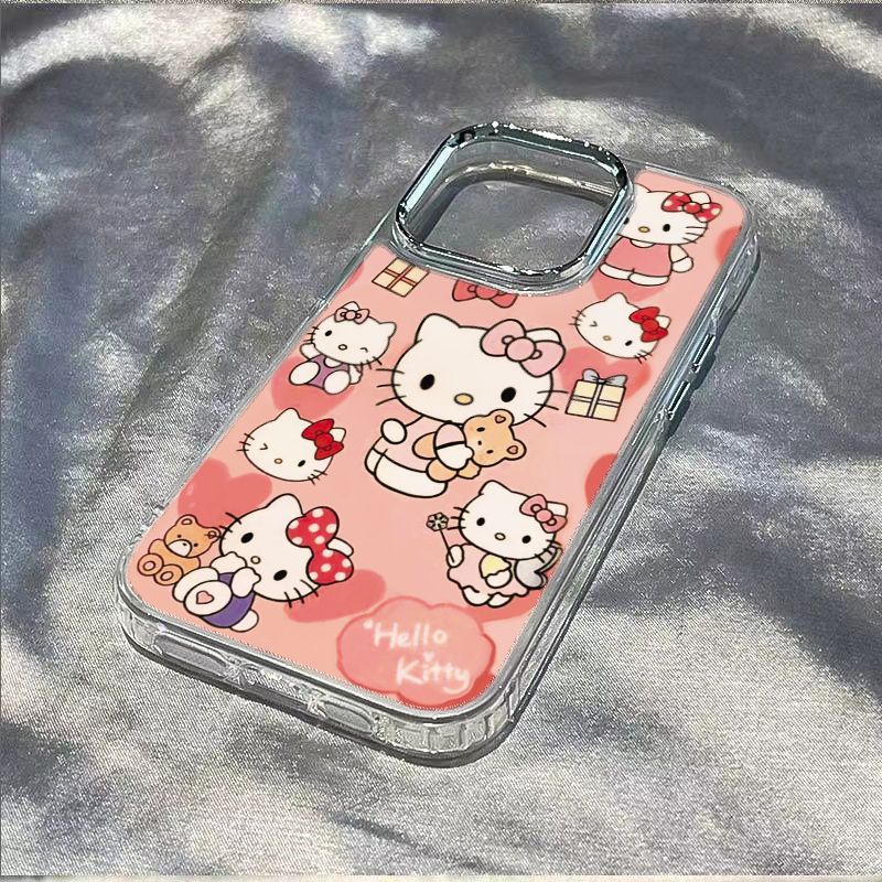 ✅Ốp Điện Thoại Mềm Chống Sốc Họa Tiết Mèo Con 13iPhone12 Apple max / 14pro Love 8711 EMSG