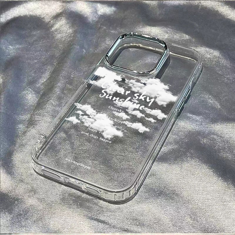 ✅Ốp Điện Thoại Mềm Trong Suốt Chống Sốc Kiểu Dáng Đơn Giản Cho Iphone max8iPhone12 Baiyun plus13 14Pro117In / D3TV