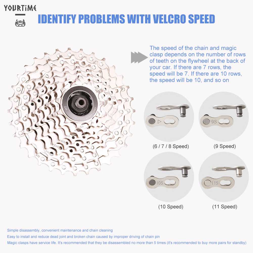 Set 2 Khóa Dây Xích Xe Đạp Tiện Lợi