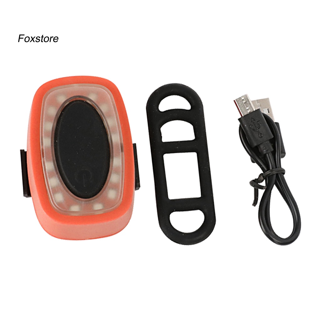 Đèn Hậu Cảnh Báo Trọng Lượng Nhẹ Đa Năng Cho Xe Đạp