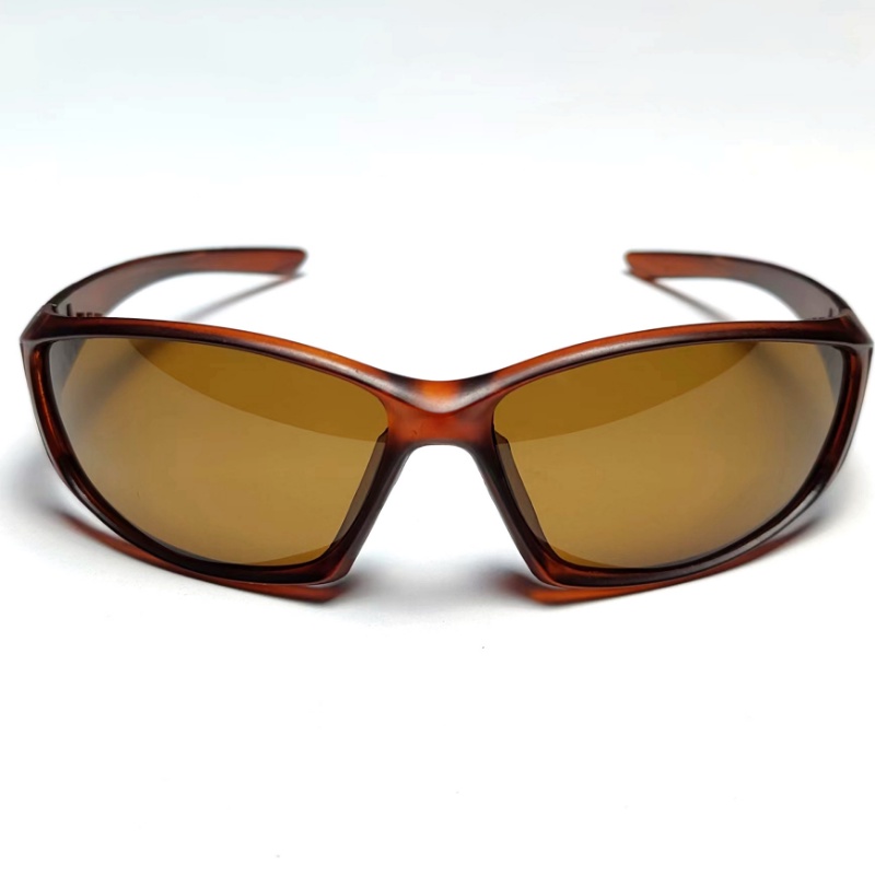 Kính Mát Phân Cực Gọng Nhựa Màu Đen Dành Cho Nam Đi Xe Đạp Ngoài Trời