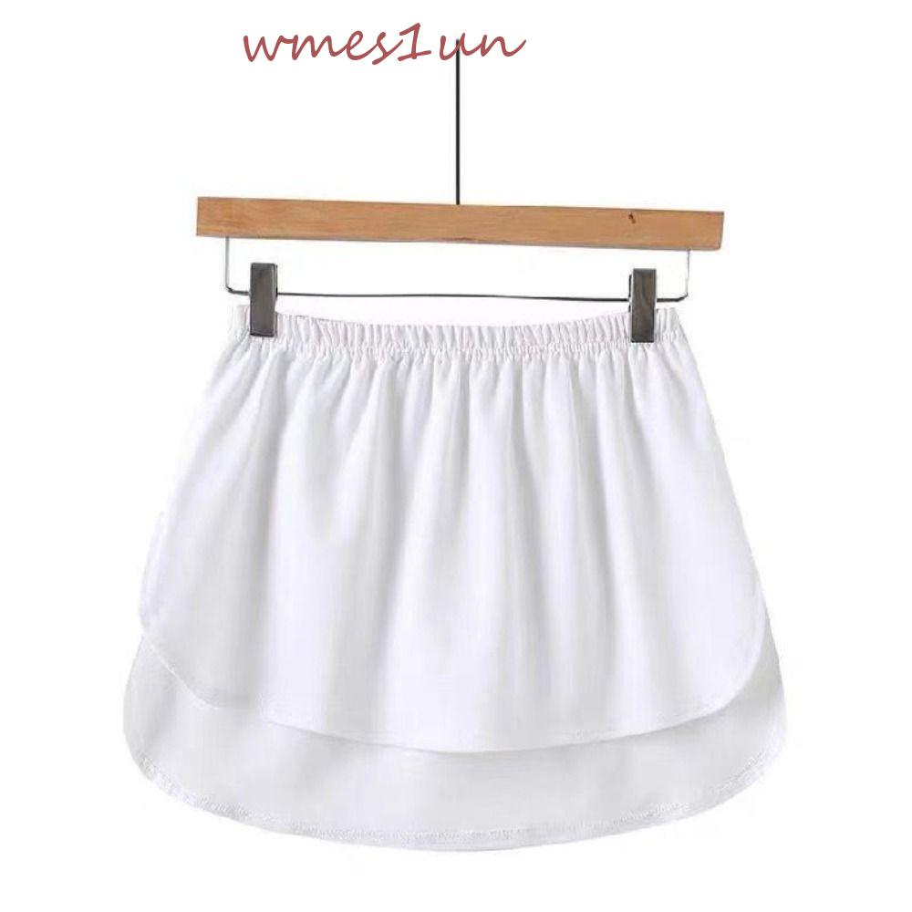 Áo Sơ Mi Nền WMES15H Giả Nhiều Lớp Dáng Rộng Mini Co Giãn Màu Đen Xám Có Thể Điều Chỉnh Nửa Trượt