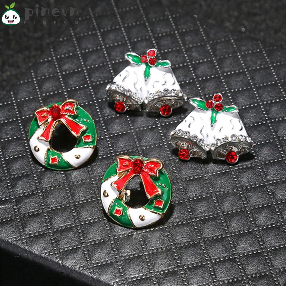 1 Đôi Bông Tai Hình Nai Hoạt Hình Tráng Men