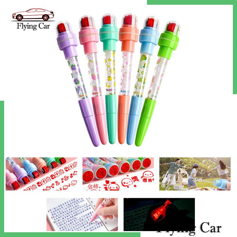 Set 6 Bút Bi Ngòi 0.7mm 0.7mm Tự Trang Trí