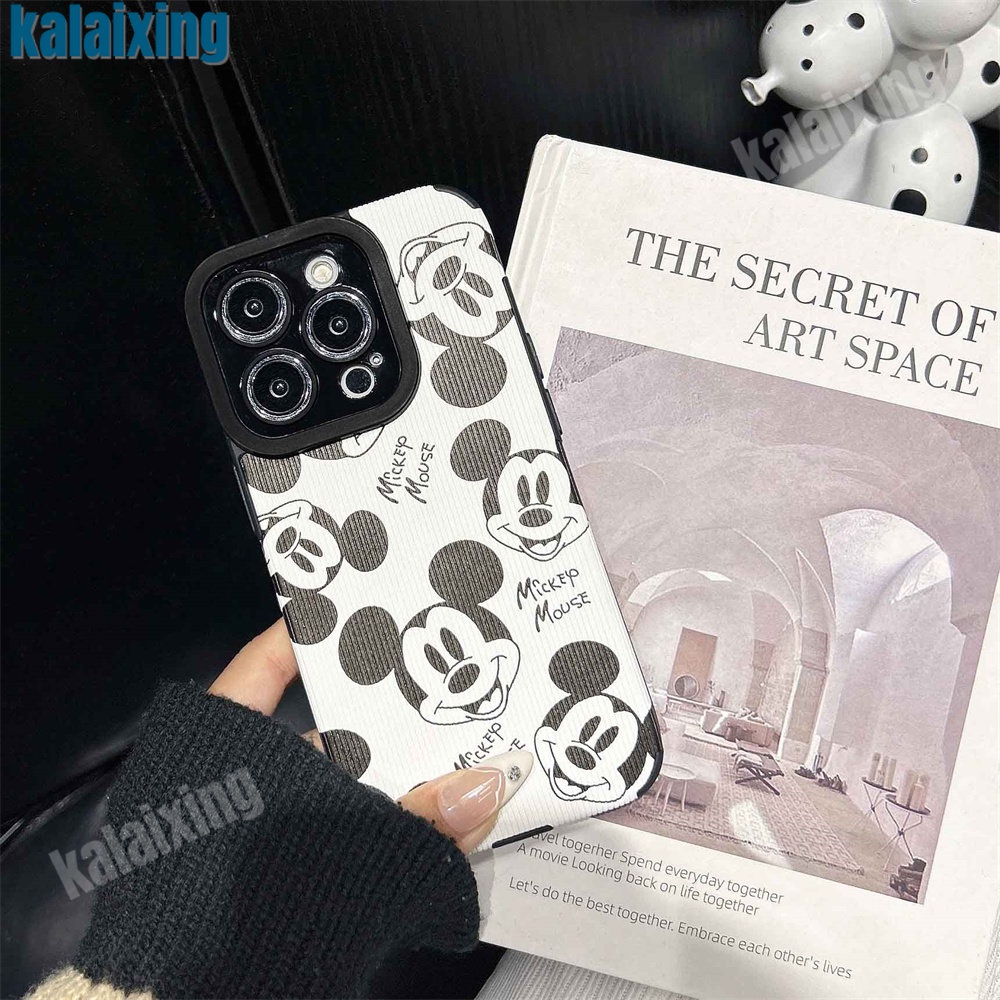 Ốp Điện Thoại Mềm In Hình Chuột Mickey Cho iPhone 11 12 13 14 Pro Max 14 Plus Xs Max X XR 7 8 Plus